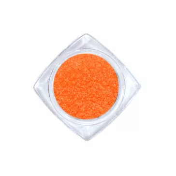 Cukorhatású uv neon csillámpor  narancs 516