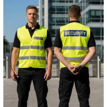 LÁTHATÓSÁGI MELLÉNY -SECURITY felirattal 