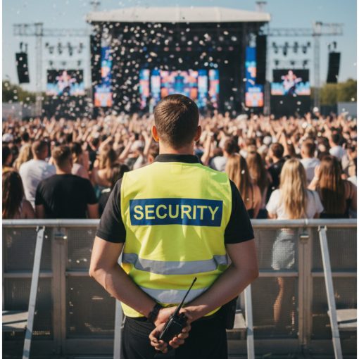 LÁTHATÓSÁGI MELLÉNY -SECURITY felirattal 