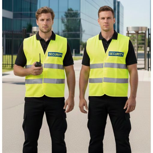 LÁTHATÓSÁGI MELLÉNY -SECURITY felirattal 