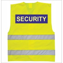 LÁTHATÓSÁGI MELLÉNY -SECURITY felirattal 