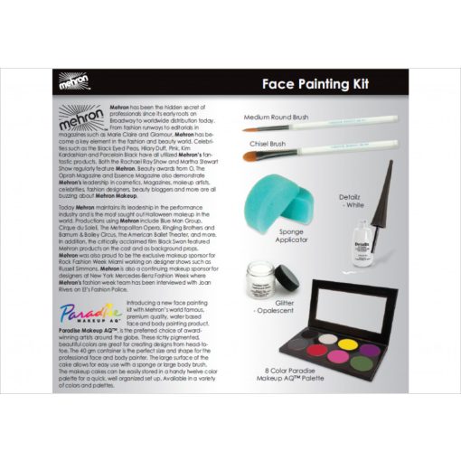 Mehron Paradise Gyerek arcfestő készlet - Premium Children's