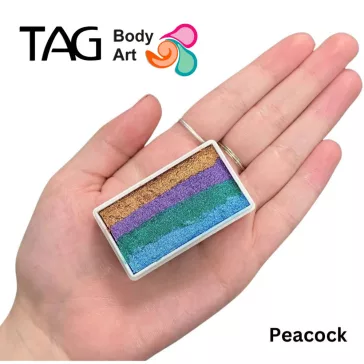 TAG csíkos arcfesték PEACOCK gyöngyház 30gr