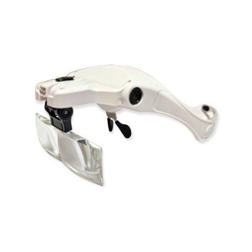 Profi nagyítós szemüveg 5 féle lencsével led világítással