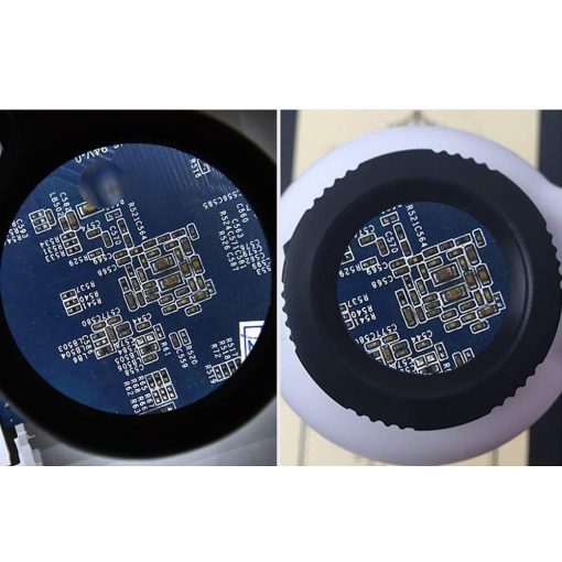 Harmadik kéz forrasztáshoz LED világítással és nagyítóval, stabil fém talppal és krokodilcsipeszekkel