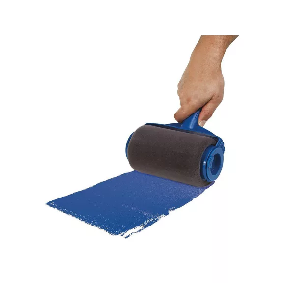 Nem csöpögő festőhenger készlet, Paint Roller, beépített tartállyal, sarokfestővel és teleszkópos nyéllel