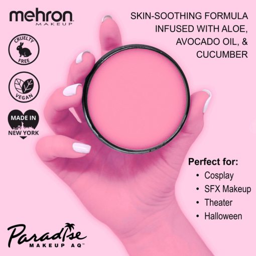 Mehron AQ – Pastel Pink -Pasztell Rózsaszín 40gr