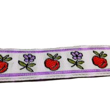 Hímzett szalag 16 mm széles 