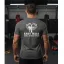Krav Maga Israel Defence Force feliratos fekete pamut póló edzéshez
