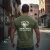Krav Maga Israel Defence Force feliratos fekete pamut póló edzéshez