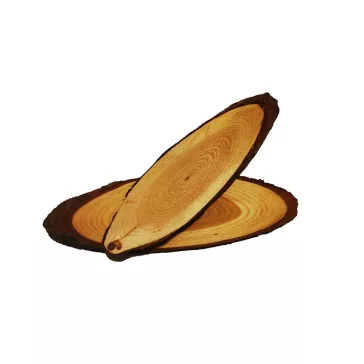 Faszelet narancs, csiszolt 10db/cs - 0,3x1-4 cm