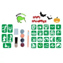 Csillámtetoválás Halloween készlet
