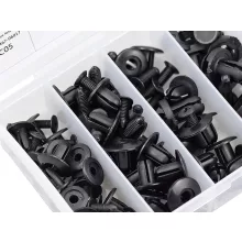 100 Darabos Univerzális Autópatent, Kárpitrögzítő Patent készlet