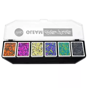 VIVID Glitter csillámkrém Nocturnal 6 színű paletta