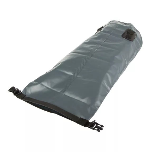 30 literes modern szürke vízálló dry bag táska két pánttal hátizsák funkcióval vízi sportokhoz és outdoor túrákhoz