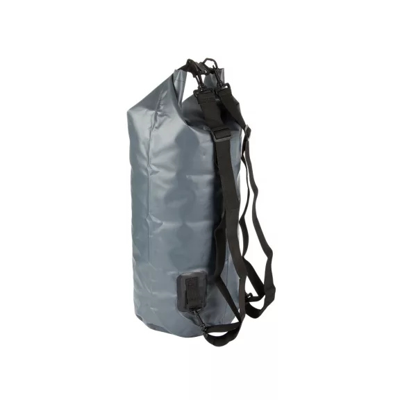 30 literes modern szürke vízálló dry bag táska két pánttal hátizsák funkcióval vízi sportokhoz és outdoor túrákhoz