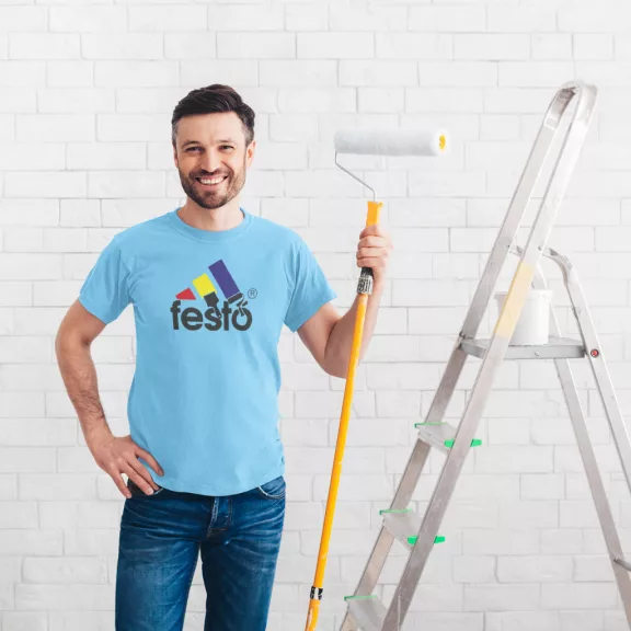 Kereknyakú Póló - Festő 