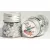 TAG Chunky Glitter Gel Silver - ezüst 20gr