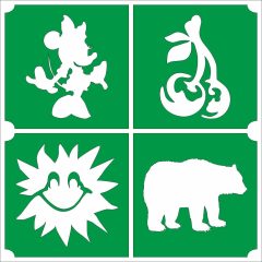 Mk Body Deco Cuki ovis sablon 4 minta az egyben 10