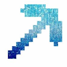 5x5 cm-es Csillám tetoválás sablon - Minecraft 29