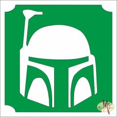 5x5 cm-es Csillám tetoválás sablon - Star Wars 35