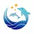 Csillám tetoválás sablon - Delfinek mintával.