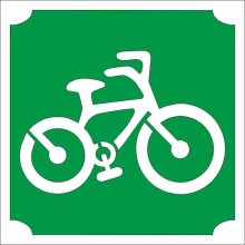 5x5 cm-es Csillámtetoválás sablon - Bicikli 44