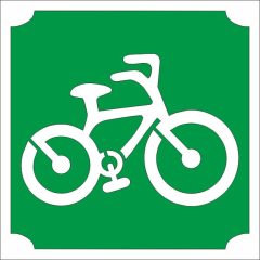 5x5 cm-es Csillámtetoválás sablon - Bicikli 44