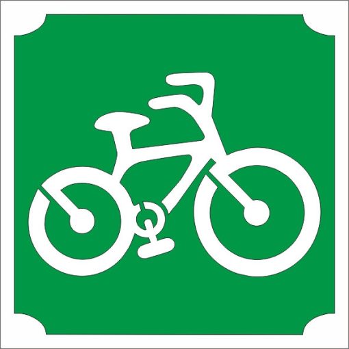 5x5 cm-es Csillámtetoválás sablon - Bicikli 44