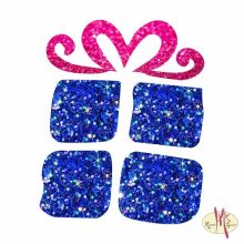 5x5 cm-es Csillámtetoválás sablon - Ajándék doboz 53