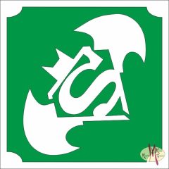 5x5 cm-es Csillám tetoválás sablon - Batman, Superman 54