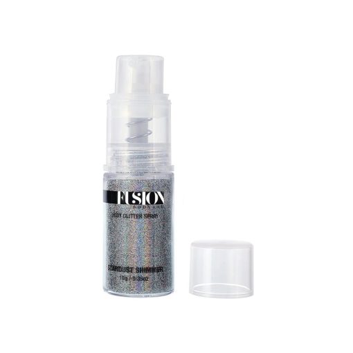 Fusion Glitter Pump Spray Stardust Shimmer - Holographic Silver
