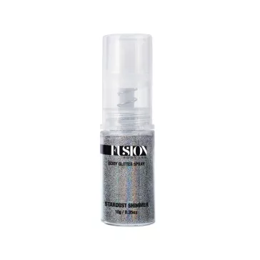   Fusion Glitter Pump Spray Stardust Shimmer - Holographic Silver