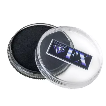Diamond FX arcfesték - Metál fekete 30g /Metallic Black/