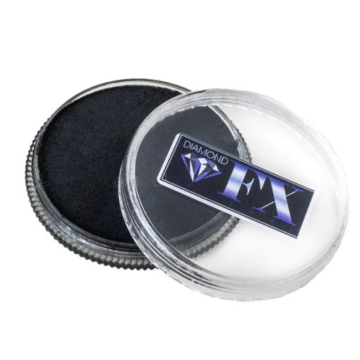 Diamond FX arcfesték - Metál fekete 30g /Metallic Black/