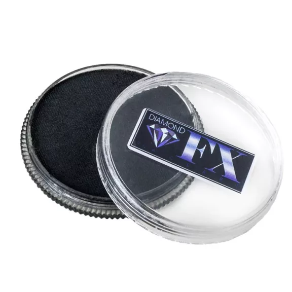 Diamond FX arcfesték - Metál fekete 30g /Metallic Black/