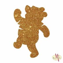 5x5 cm-es Csillámtetoválás sablon - Micimackó 96