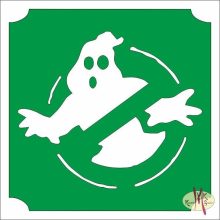 5x5 cm-es Csillámtetoválás sablon - Szellemírtók 103