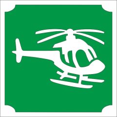  5x5 cm-es Csillámtetoválás sablon - Helikopter 110