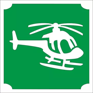  5x5 cm-es Csillámtetoválás sablon - Helikopter 110