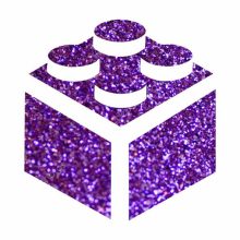 5x5 cm-es Csillámtetoválás sablon - Építő kocka 120