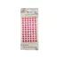Strasszkő 10 mm Pink 66db/cs