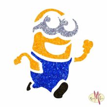 5x5 cm-es Csillámtetoválás sablon - Mignon 141