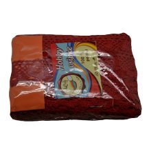 Csipke 100% pamut 3 cm-es piros