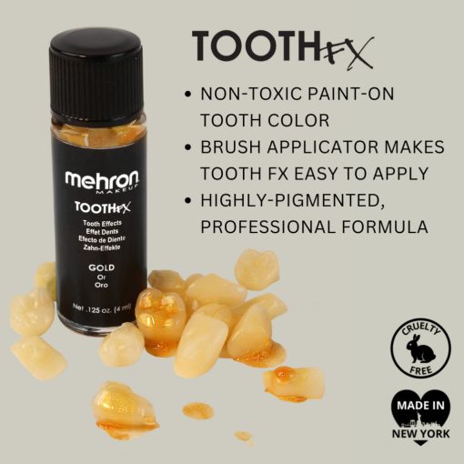 Mehron Tooth FX - Fog festék Gold