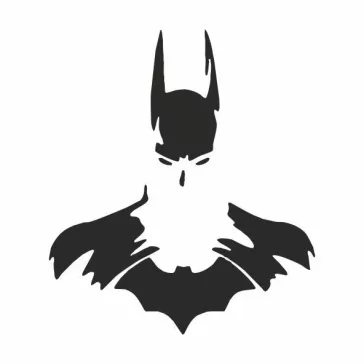 5x5 cm-es Csillámtetoválás sablon - Batman 158