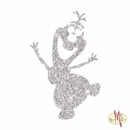 5x5 cm-es Csillámtetoválás sablon - Olaf 161