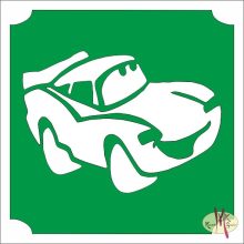 5x5 cm-es Csillám tetoválás sablon Verdák - McQueen 168