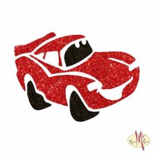 5x5 cm-es Csillám tetoválás sablon Verdák - McQueen 168