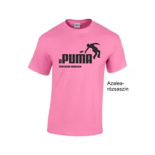 Vicces Póló - Apuma férfiasan bebaszik